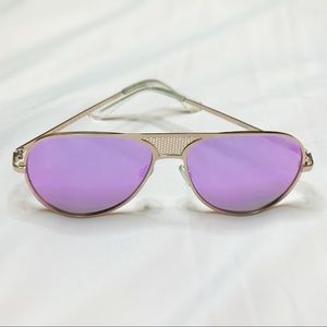 Quay x Kylie Iconic Sunglasses Gold/Purple